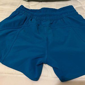 Lululemon Blue athletic shorts